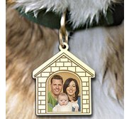 Dog house Picture Pendant