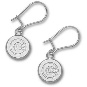 Chicago Cubs 1 2 Inch Earrings