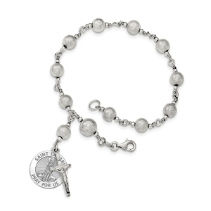Saint Lazarus Rosary Bracelet  EXCLUSIVE 