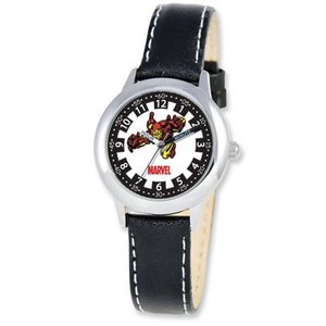 Iron Man 8 4  Leather Band With Buckle Closure