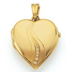 Victor Mayer 18K Gold Diamond Locket