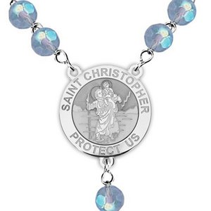 Saint Christopher Rosary Beads  EXCLUSIVE 
