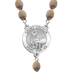 Saint Cecilia Rosary Beads  EXCLUSIVE 