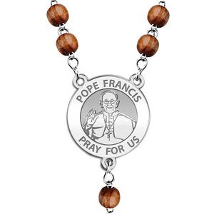 Pope Francis Rosary Beads  EXCLUSIVE 