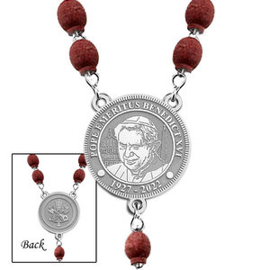 Pope Emeritus Benedict XVI Memorial Commemorative Rosary Beads