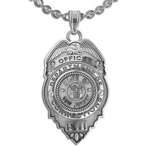 Personalized New Jersey  Correction s Officer Badge with Your Number