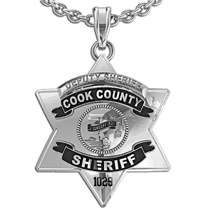 Personalized Cook County Sheriff Badge