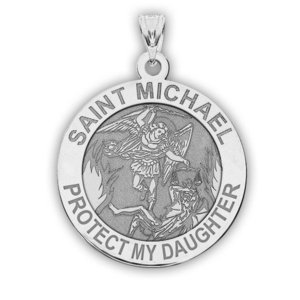 Saint Michael   Protect My Daughter   Religious Medal   EXCLUSIVE 