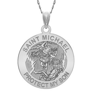 Saint Michael   Protect My Son   Religious Medal   EXCLUSIVE 
