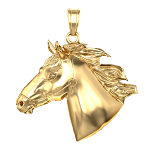 Race Horse Medal