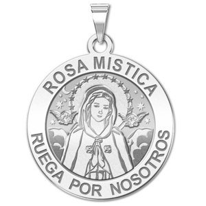 Rosa Mistica Religious Medal  EXCLUSIVE 