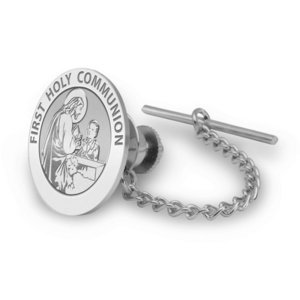 First Holy Communion  Boy  Religious Tie Tack   EXCLUSIVE 