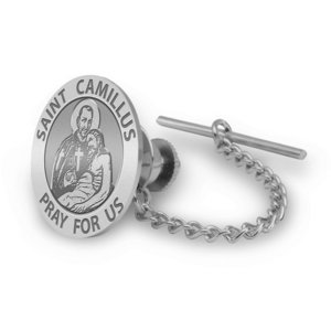 Saint Camillus Religious Tie Tack   EXCLUSIVE 
