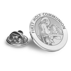 First Holy Communion Religious Brooch  Lapel Pin   EXCLUSIVE 
