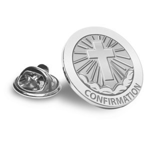 Confirmation Cross Religious Brooch  Lapel Pin   EXCLUSIVE 