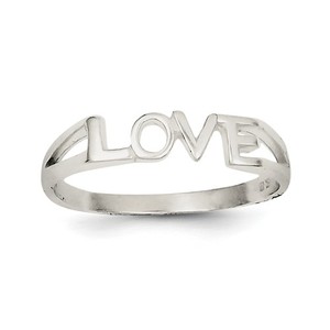 Sterling Silver LOVE Ring