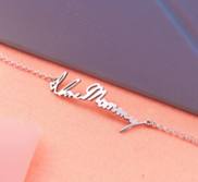 Personalized Sterling Silver Handwriting Bracelet