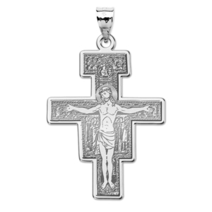 San Damiano Cross Religious Medal