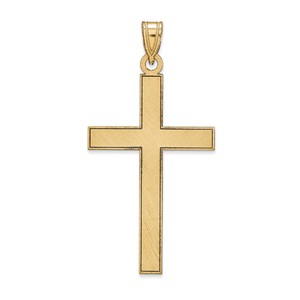 14k Florentine Cross Pendant