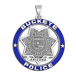 Personalized Buckeye Arizona Police with Your Number