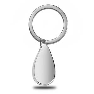 Tear Drop Shape Cremation and Ash Vessel Keychain