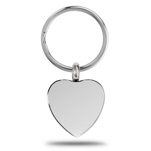 Heart Shape Cremation and Ash Vessel Keychain