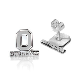 Pair Of Ohio State Buckeye O Earrings
