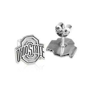 Pair Of Ohio State Logo Earrings