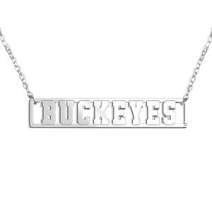 Buckeyes Bar Necklace