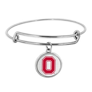 Ohio State University Expandable Bracelet with O Logo Charm