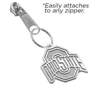 Ohio State University Logo Zipper Pull