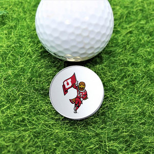 Swoop the Red Tailed Hawk Golf Ball Marker