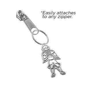 Swoop the Red Tailed Hawk Zipper Pull