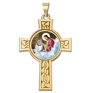 First Holy Communion Girl Cross Medal   Color EXCLUSIVE 