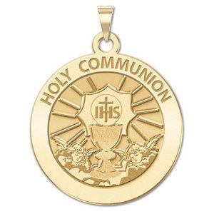 Holy Communion Religious Medal  EXCLUSIVE 