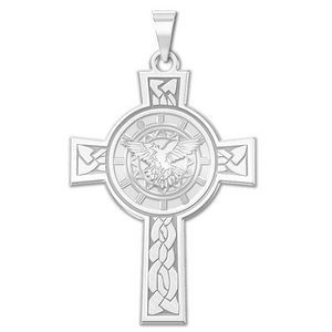 Confirmation Holy Spirit Cross Medal   EXCLUSIVE 