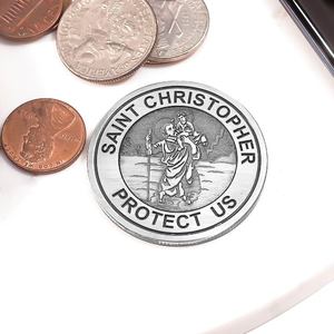 Exclusive Saint Christopher Pocket Coin   Keepsake