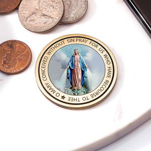 Exclusive Miraculous Medal Pocket Coin   Keepsake