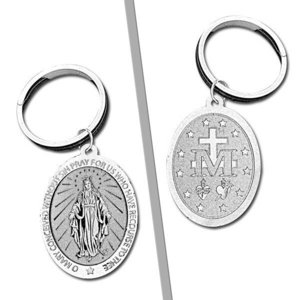 Miraculous Medal Keychain