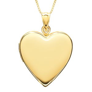 14k Gold Filled Heart Photo Locket