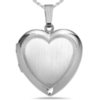 Sterling Silver Heart Photo Locket