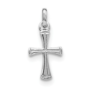 Sterling Silver Polished Children s Cross Pendant