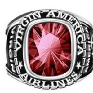 Olfree Limited Edition Virgin America Collectors Ring