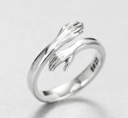 Give You A Warm Hug Lover Finger Ring