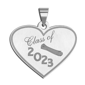 23  Graduation Heart Charm or Pendant