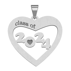 Class of 2024 Heart Cut Out