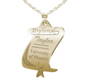 21 Custom Graduation Diploma Charm or Pendant