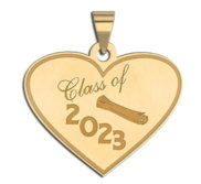 21  Graduation Heart Charm or Pendant