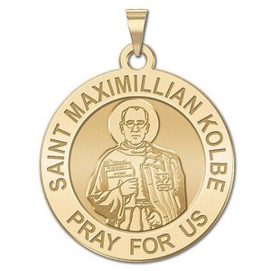Saint Maximillian Kolbe Religious Medal  EXCLUSIVE 