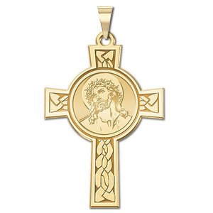 Ecce Homo Cross Religious Medal   EXCLUSIVE 